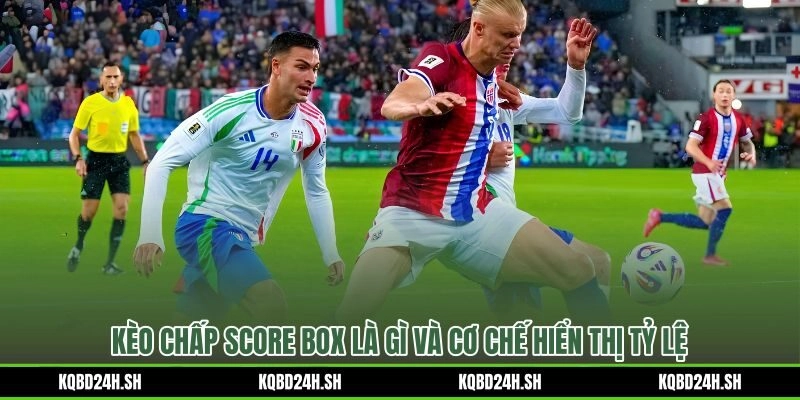 Kèo chấp score box — khung dữ liệu odds động cập nhật theo từng giây