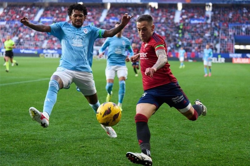 Celta Vigo đủ sức đánh bại Osasuna